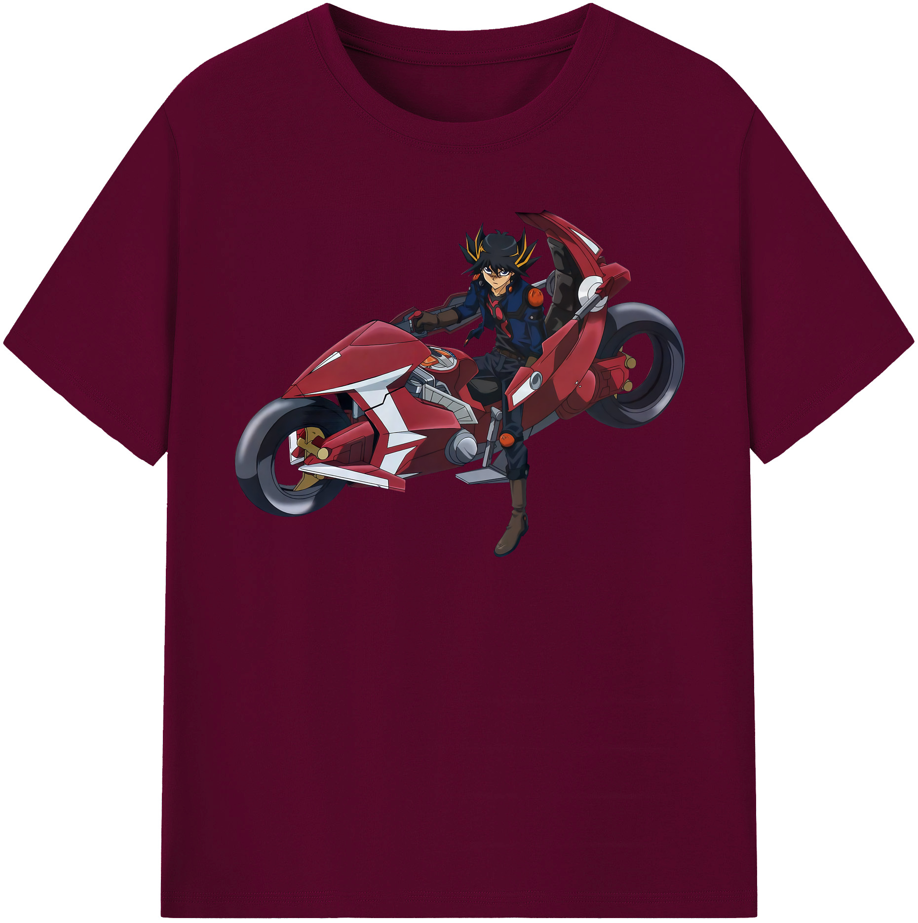 （画像用） 遊☆戯☆王 Yu-Gi-Oh! レディースカジュアルプリントTシャツ（綿100％）